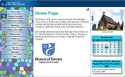Screenshot of sample website