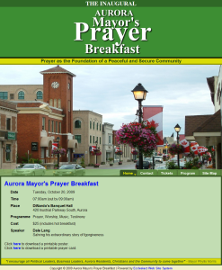 Aurora Prayer Breakfast