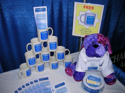 Eccles guarding the mugs